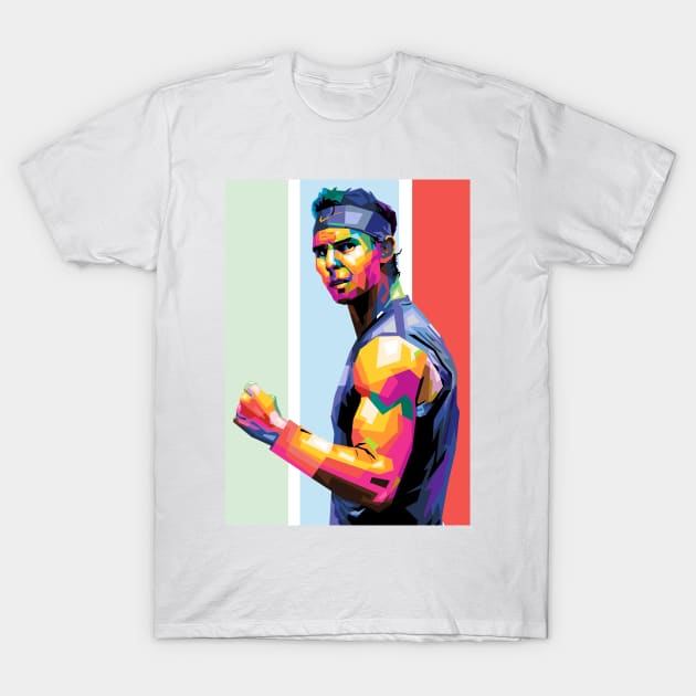 Rafael Nadal T-Shirt by Wijaya6661